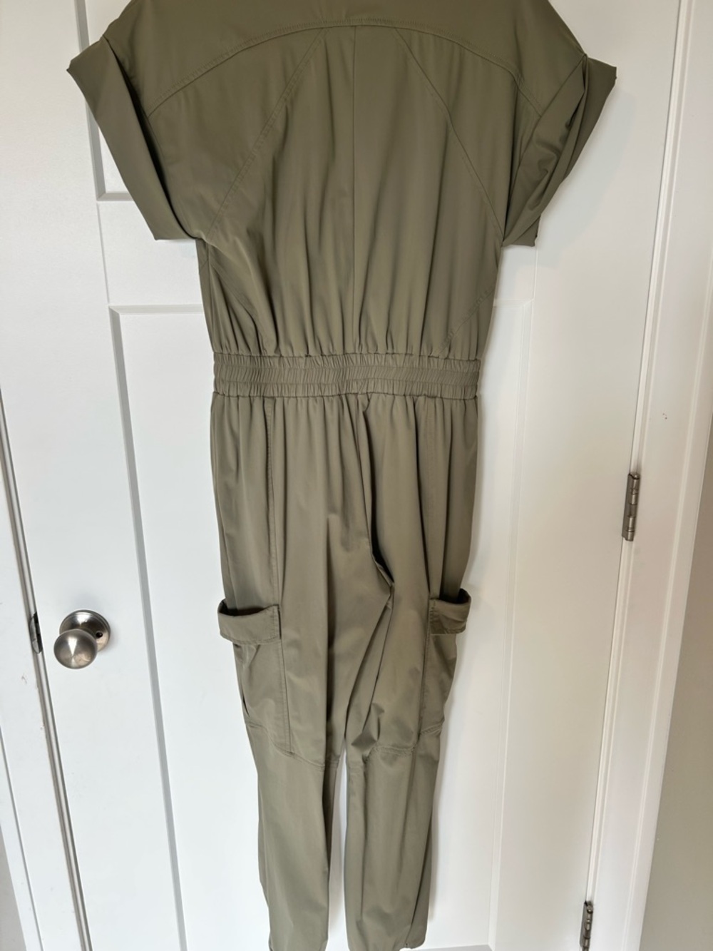 Blanc Noir Sage Green Mastermind Utility Jumpsuit - Size XS - Picture 5 of 12